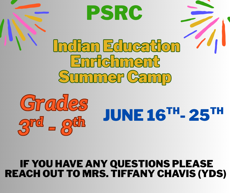 Indian Education Enrichment Summer Camp