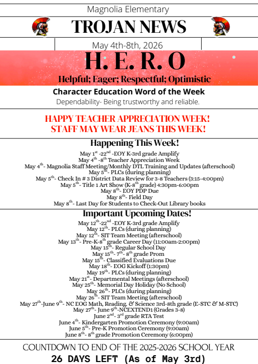 Weekly Newsletter