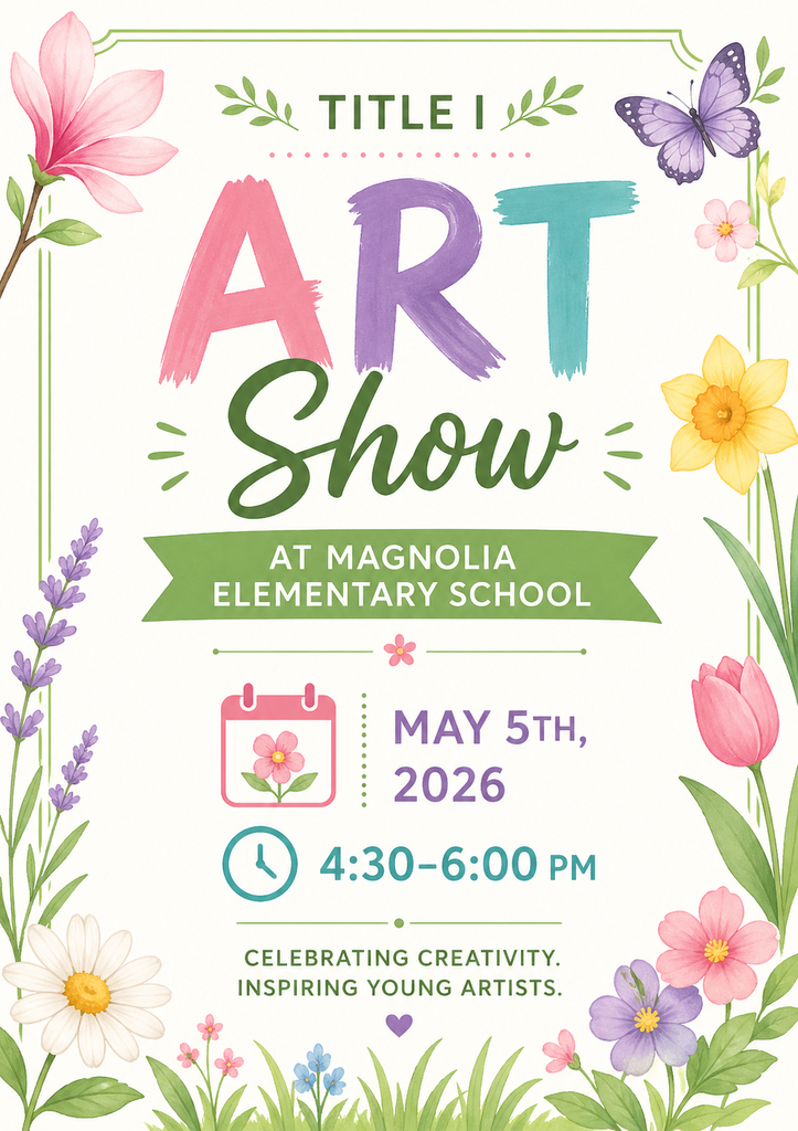 English Art Show Flyer