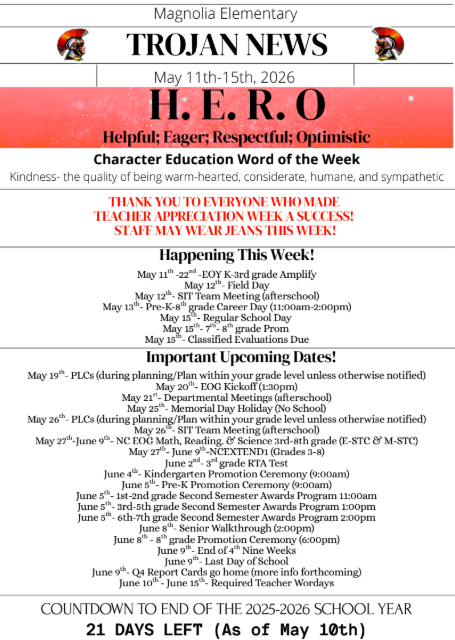 Weekly Newsletter