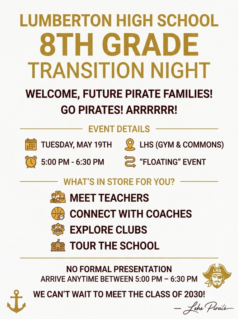 Lumberton High School Transition Night