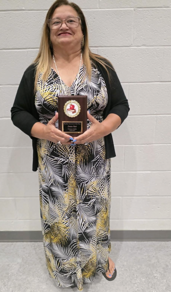 Mrs. Denise Hunt, FMS Teacher Assistant of the Year 2026-2027