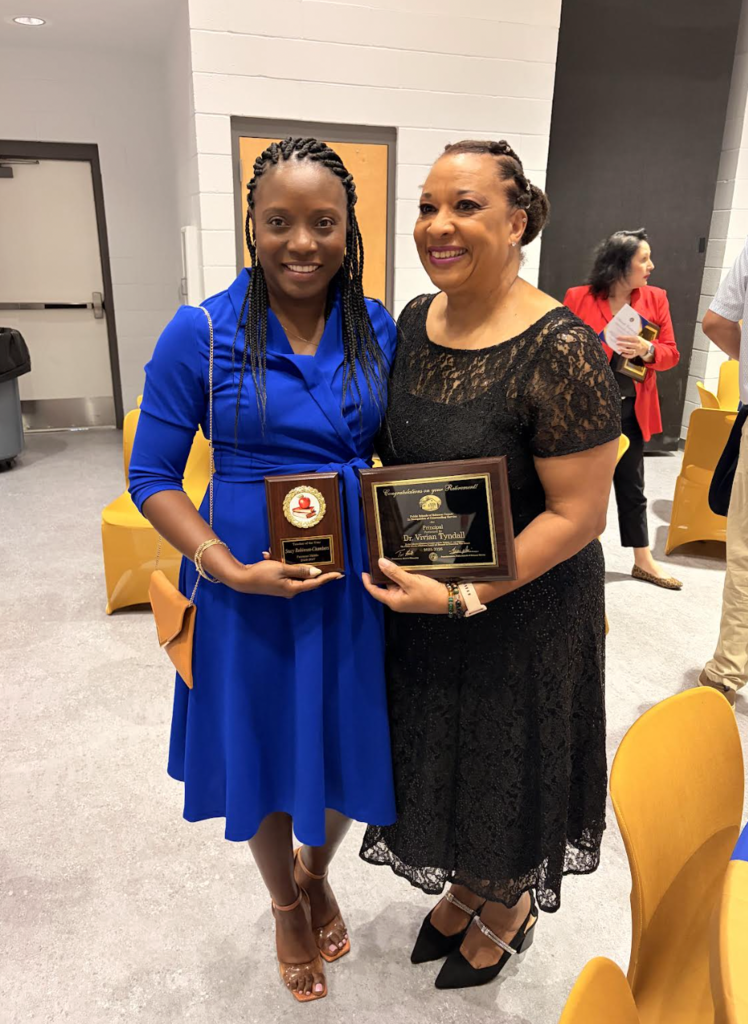 Mrs. Stacy and Dr. Tyndall