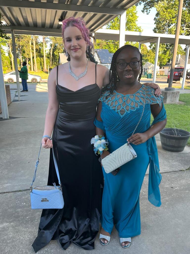 entering prom