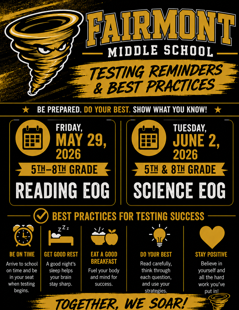 EOG testing flyer