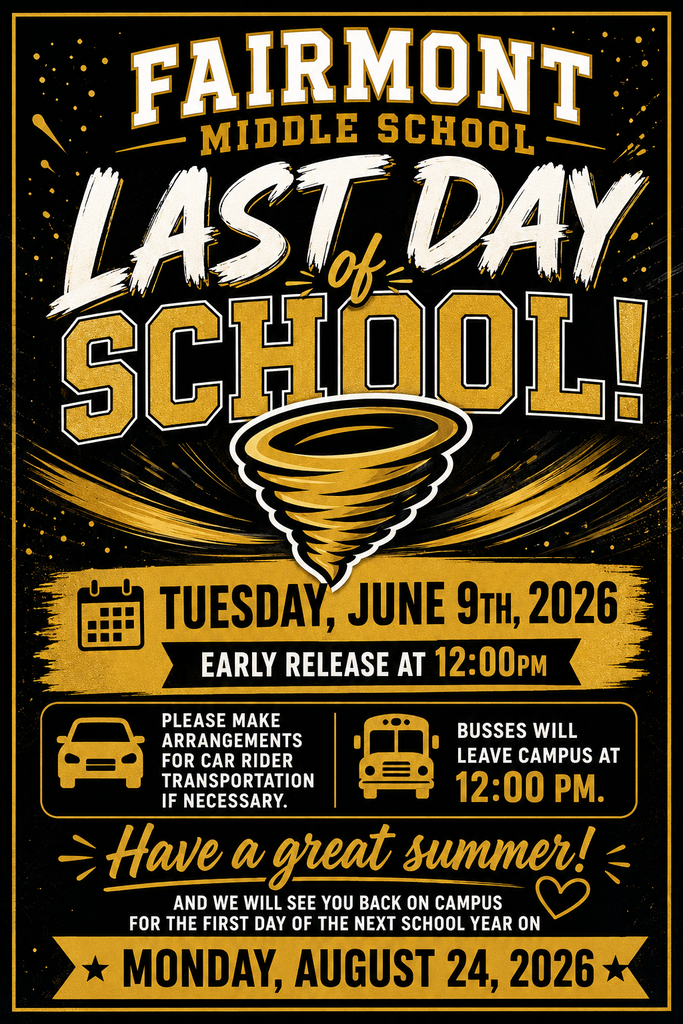 Last Day of School information poster