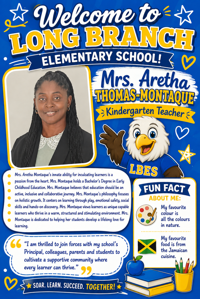 Flyer to introduce new Kindergarten teacher