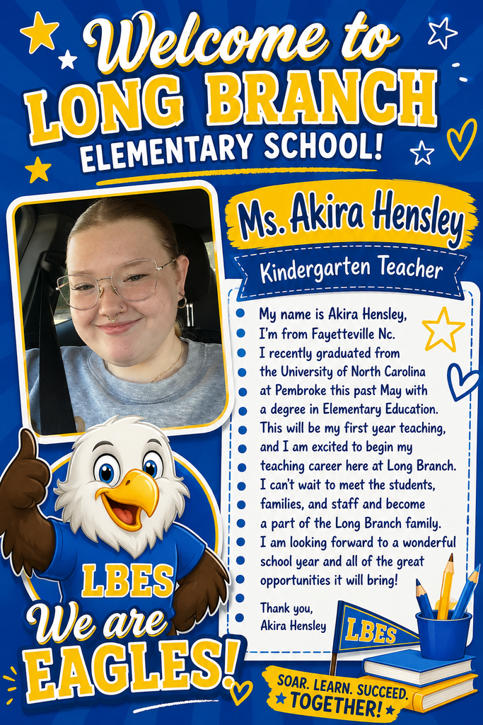 Flyer to introduce new Kindergarten teacher
