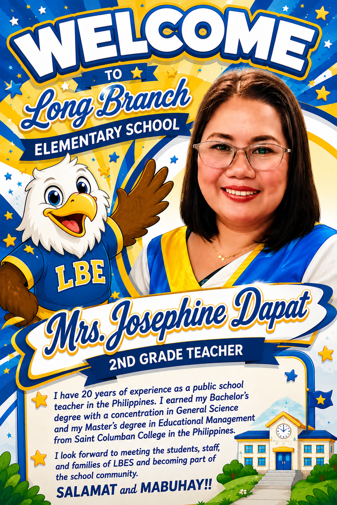Flyer to introduce new 2nd grade teacher