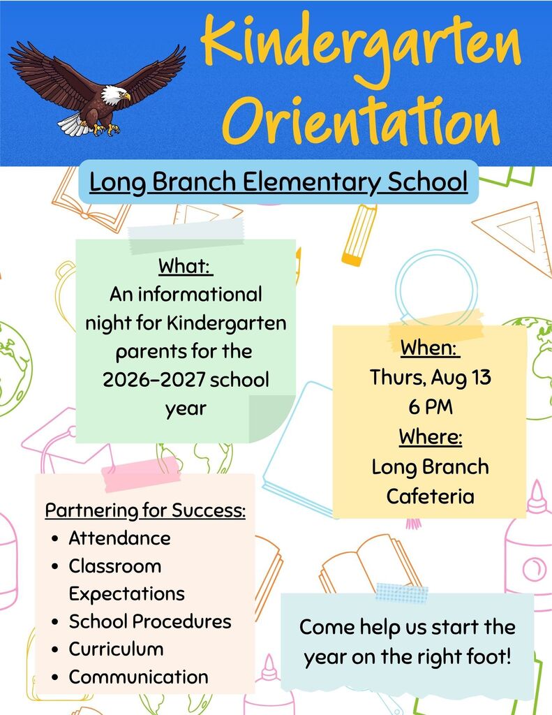 Kindergarten Orientation Flyer - English