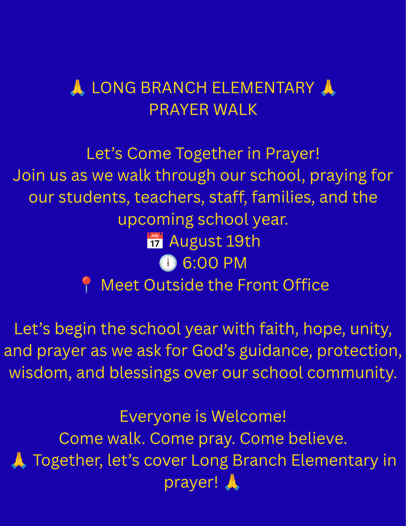 Prayer Walk Flyer
