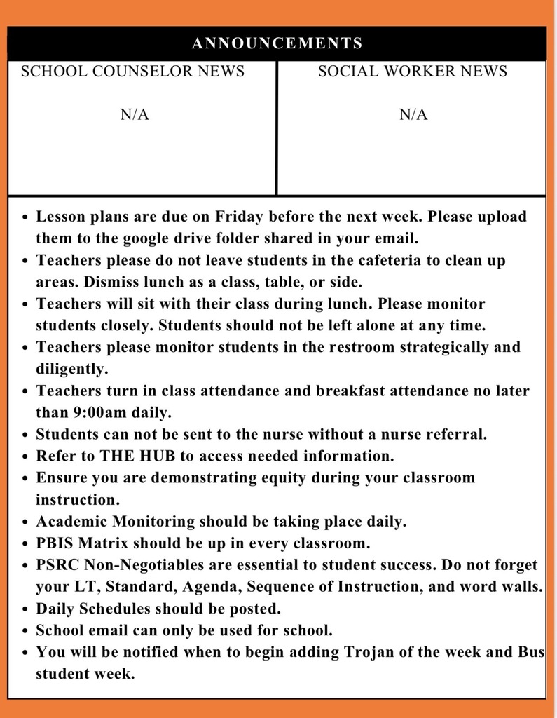 Weekly Newsletter 