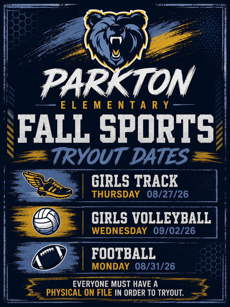 Fall Sports Tryouts