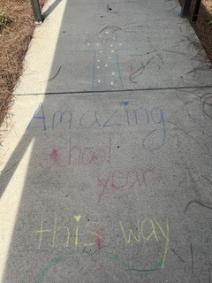sidewalk art