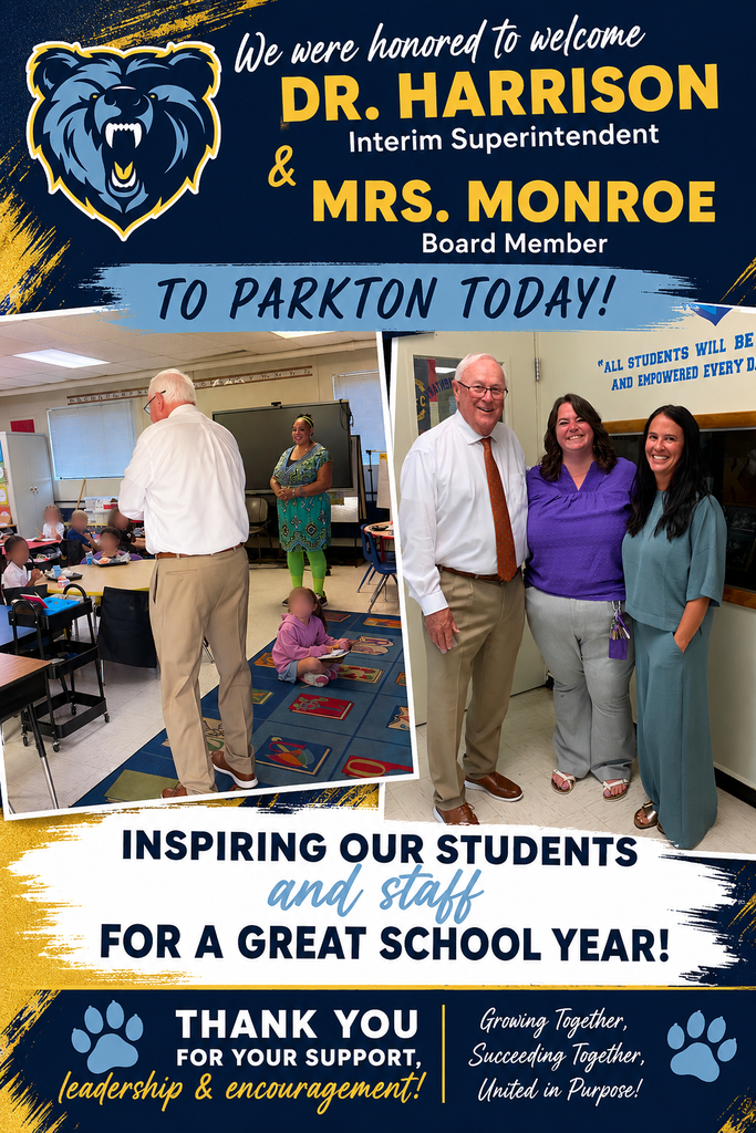 Superintendent and Board Member Visit