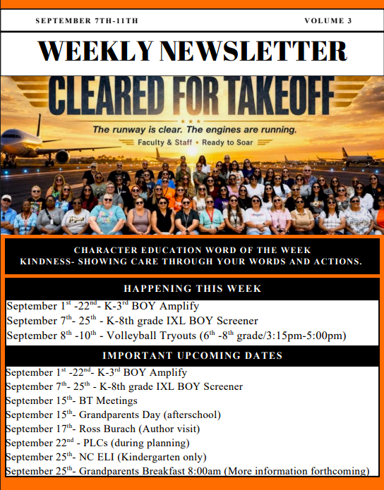 Weekly Newsletter