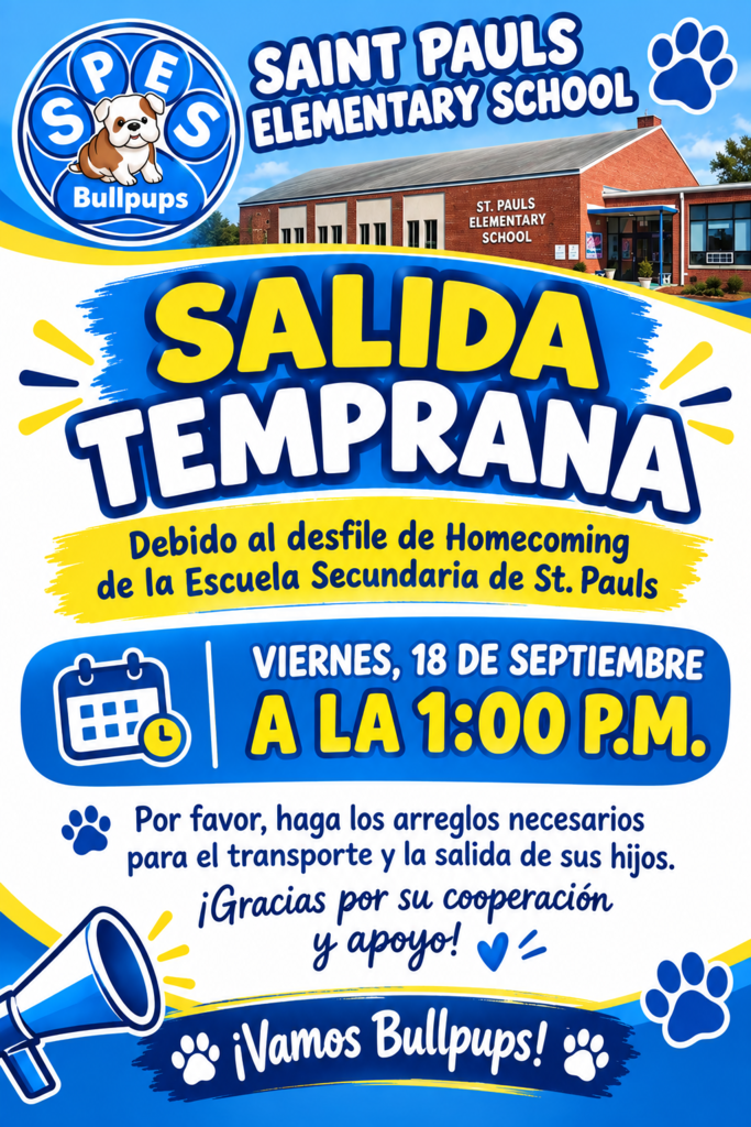 Early Dismissal Spanish