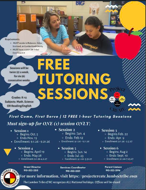 Free Tutoring Sessions