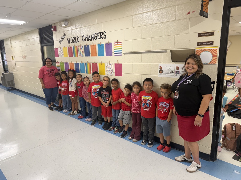 Attendance week Day 1 wear red