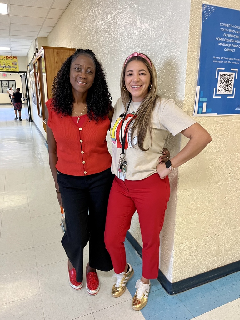 Attendance week Day 1 wear red