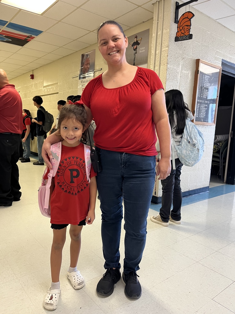 Attendance week Day 1 wear red