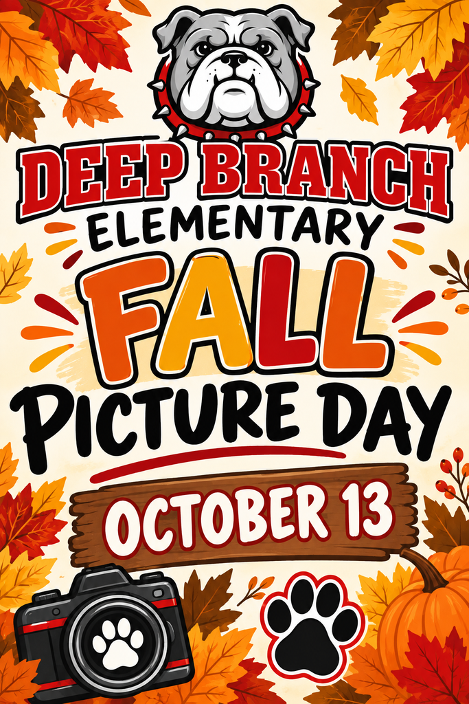 Fall picture day is October 13th.