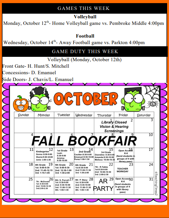 Weekly Newsletter