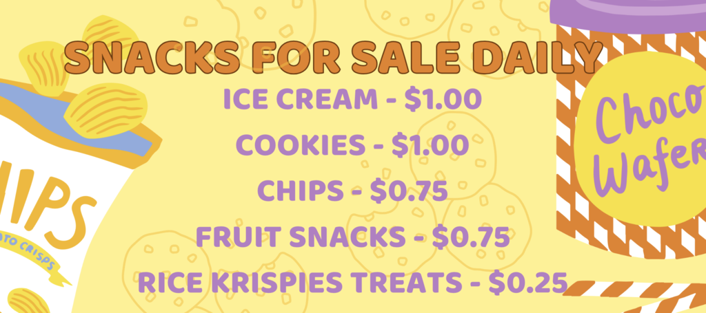 Snacks for Sale