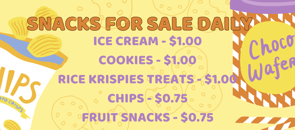 Snacks for Sale