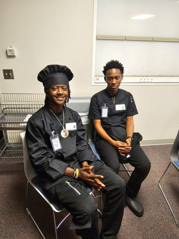 Culinary art students