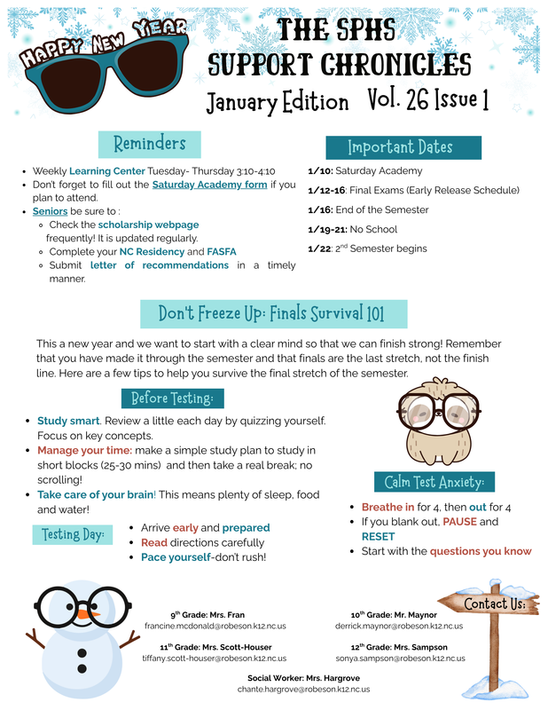 SPHS Support Chronicles 