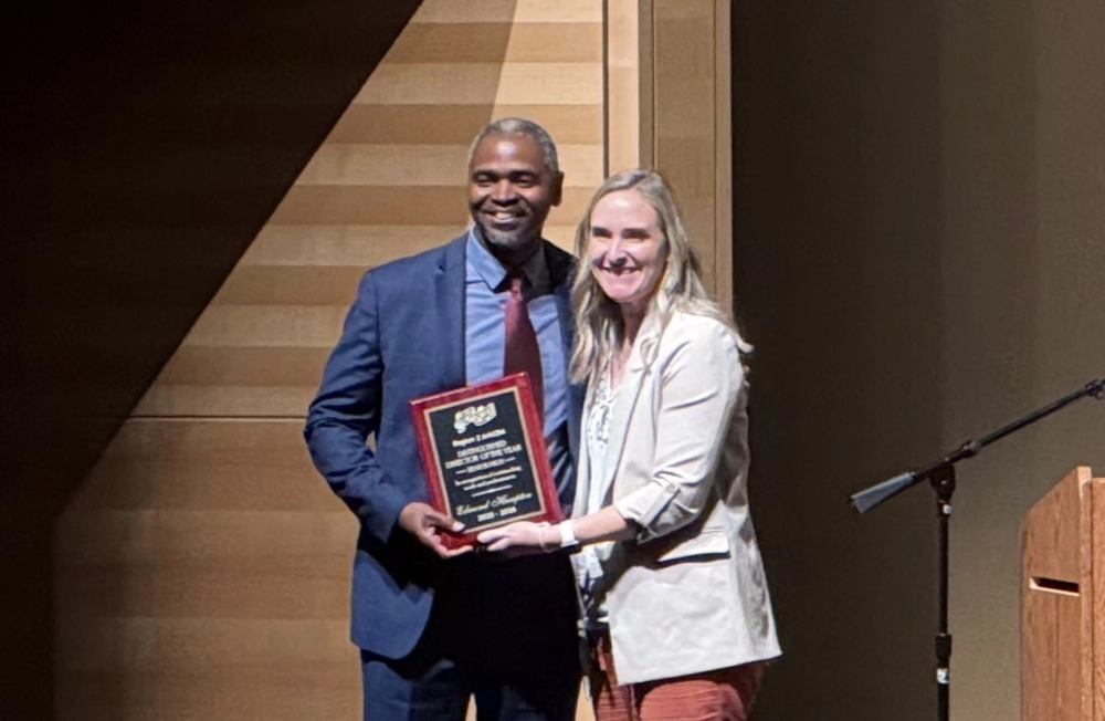 Choral Director Receives award