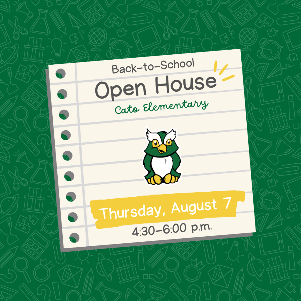 Save the date for our upcoming Open House, and we look forward to seeing you on August 11 to kick off the new school year!