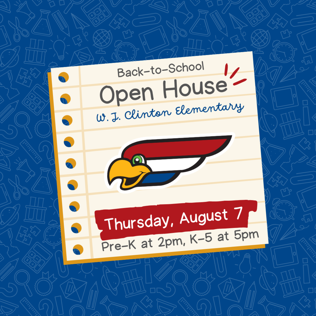 Save the date for our upcoming Open House, and we look forward to seeing you on August 11 to kick off the new school year!