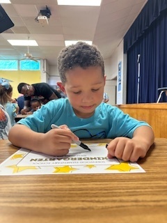 Kindergarten Signing Day