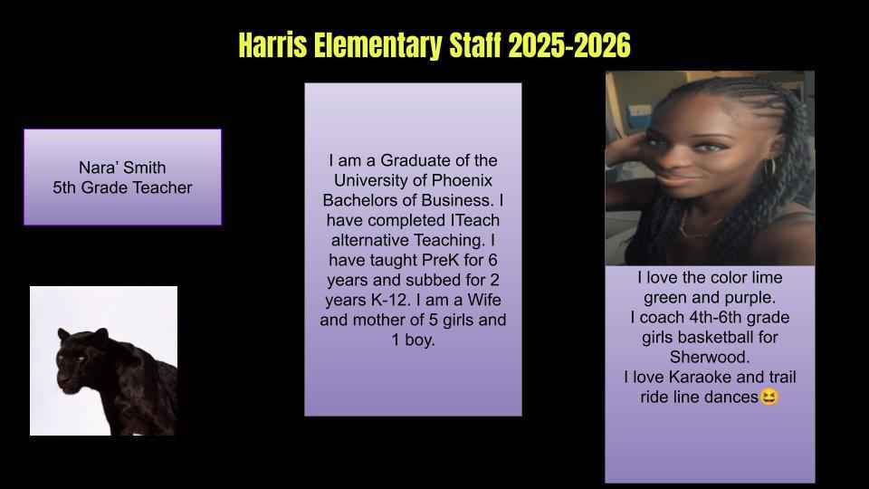 Welcome, Mrs. Smith!