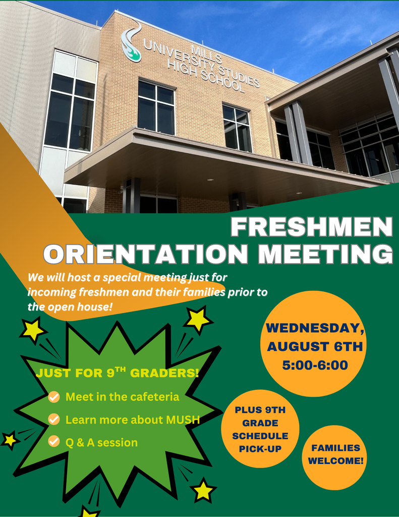 Freshmen Meeting August 6