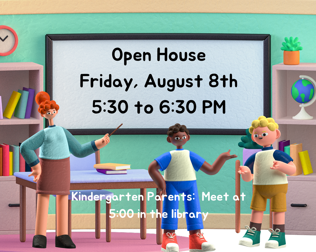 Open House August 8th
