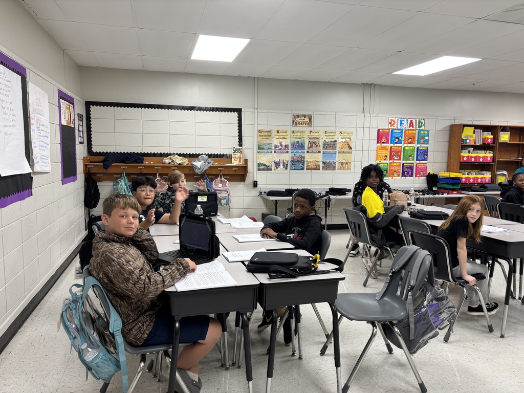 Mrs. Smith's class is ready to learn!