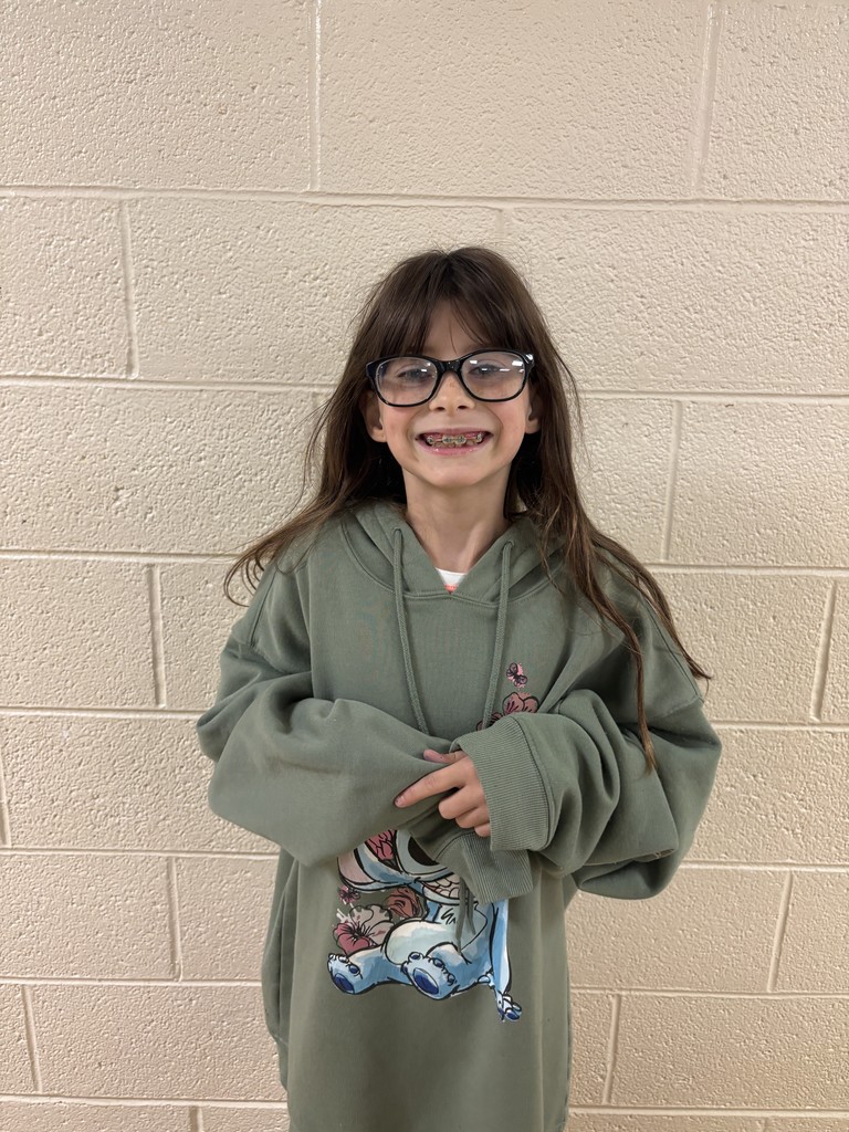 Image of Third Grade Student who was nominated for Student of the Month