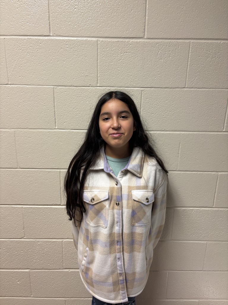 Image of Fifth Grade Student who was nominated for Student of the Month