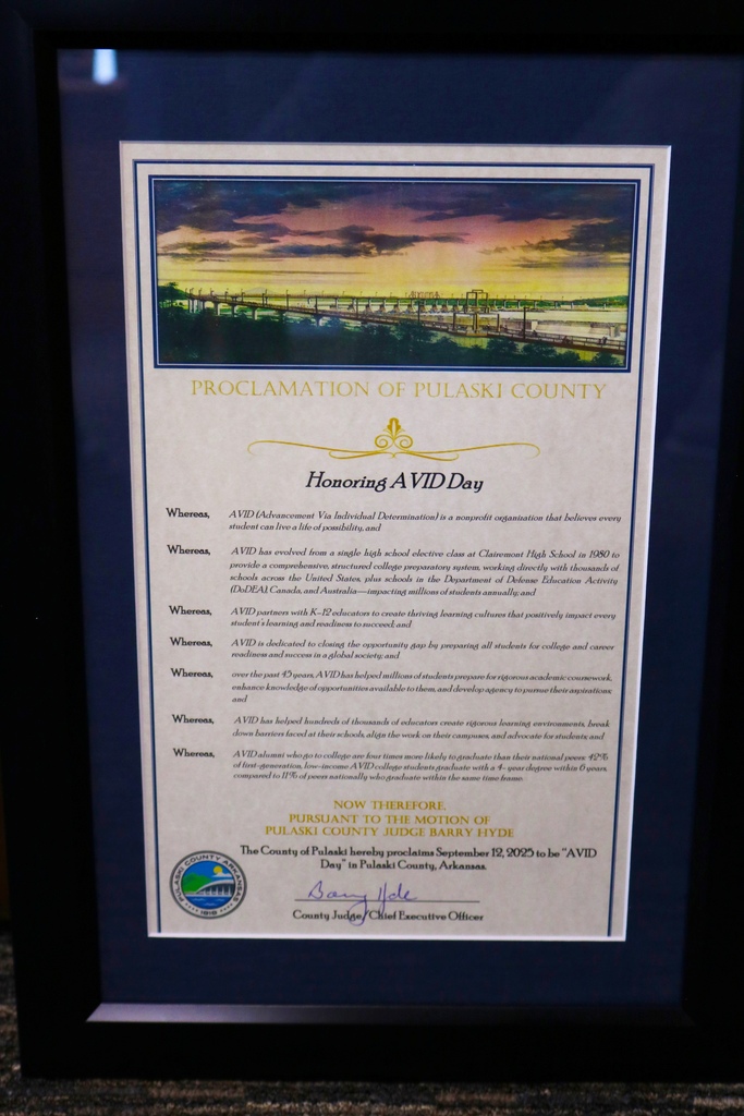 AVID Day Proclamation