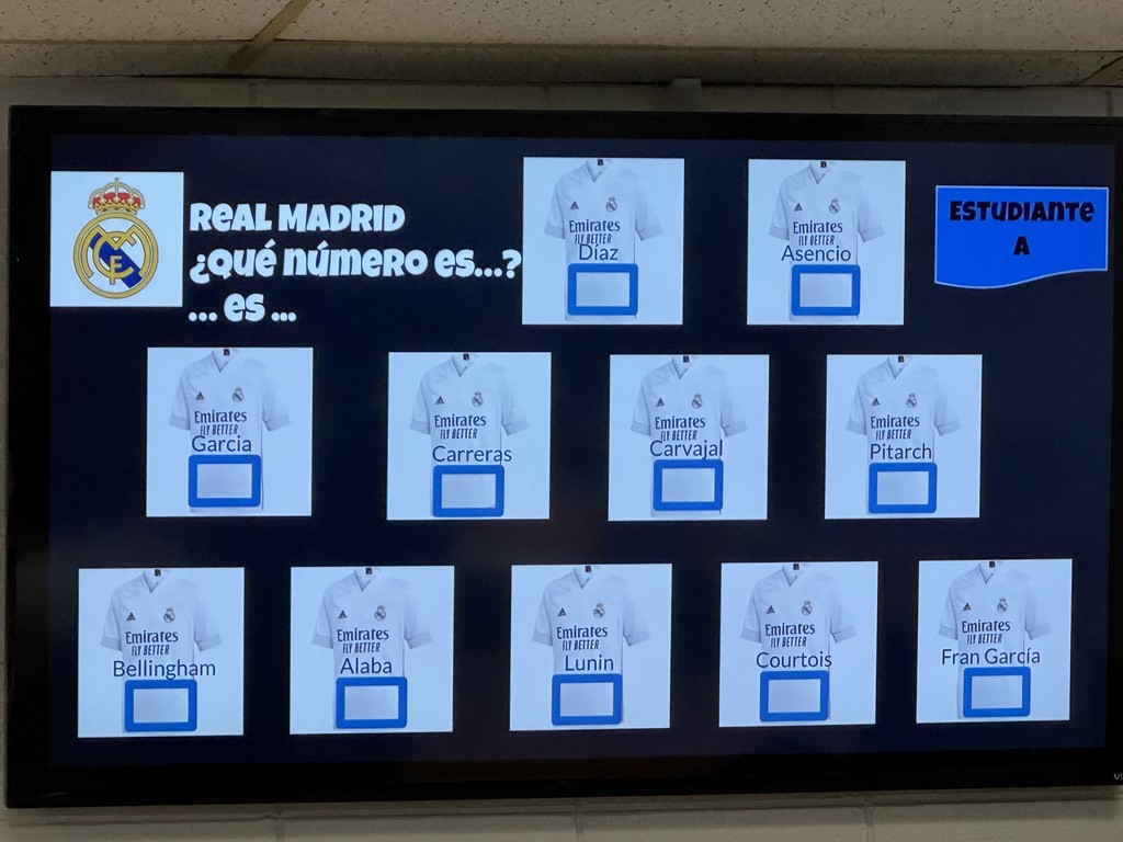 Spanish I - Numbers in Espanol!
