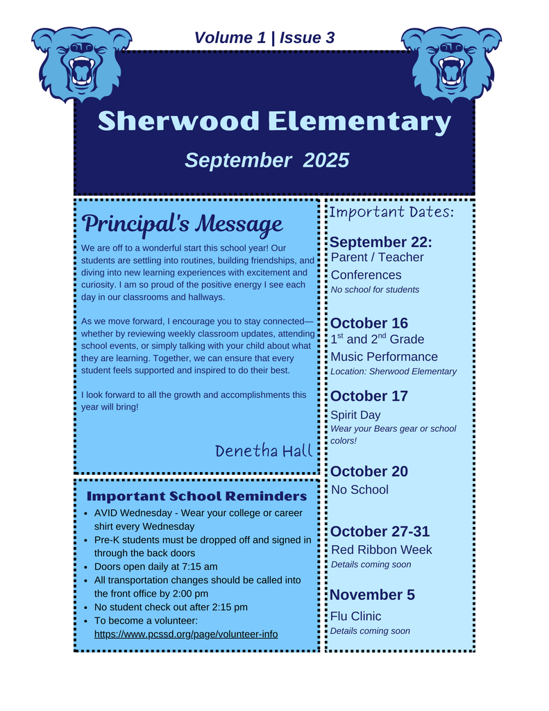 September Newsletter