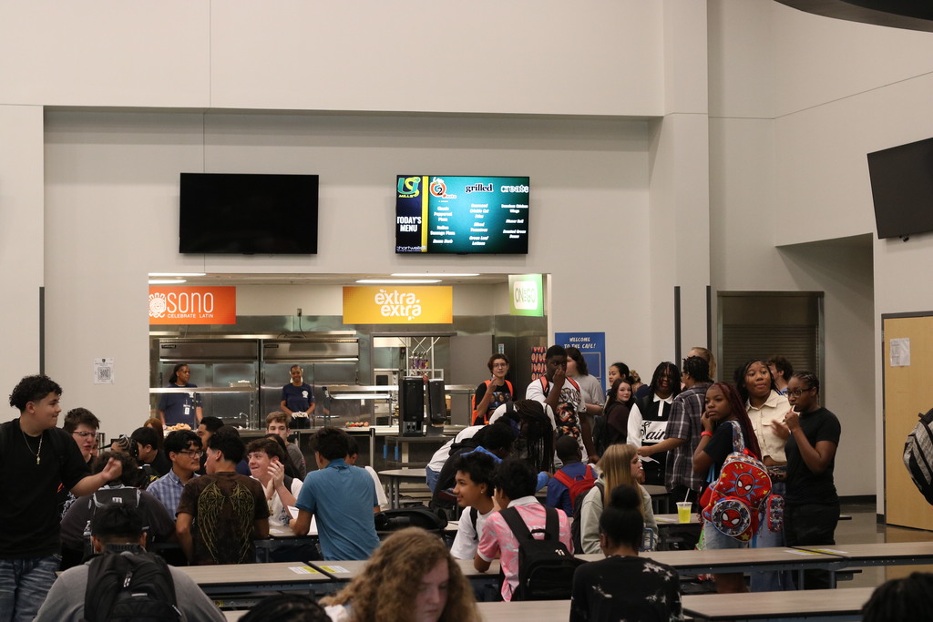 Cafeteria at Mills University Studies High School