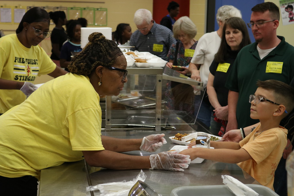 Cafeteria at Pine Forest Elementary