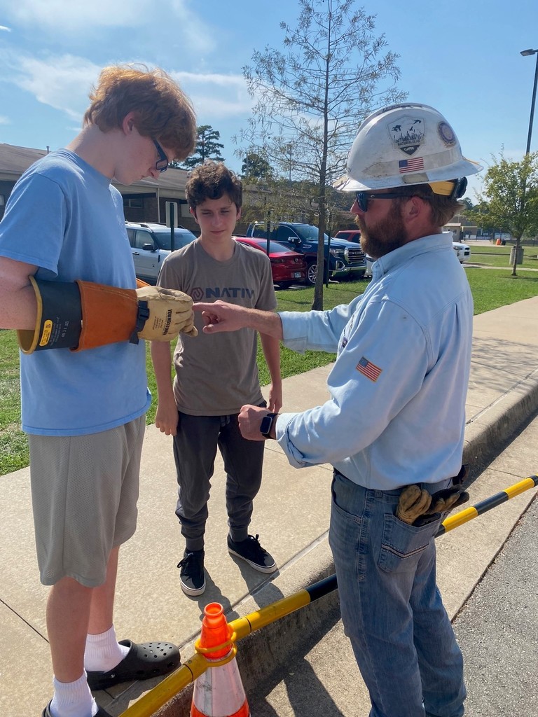 Entergy Arcs and Sparks Demonstration at Joe T. Robinson High School