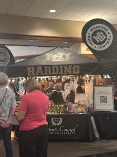 Harding University Swag Booth
