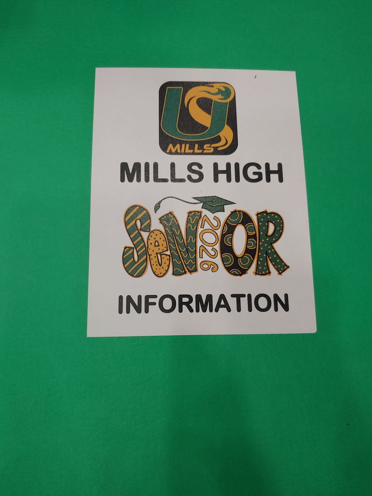 Senior Information Poster