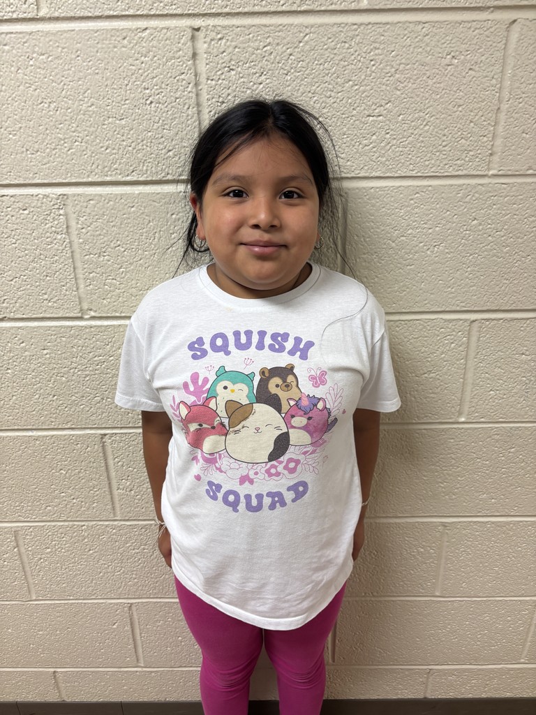 Image of Fourth Grade Student who was nominated for Student of the Month